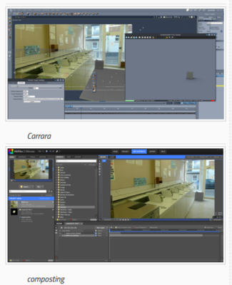 COMP both render &amp; background in another program/video editor..