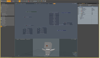 how the material comes via modo .lxp file preset