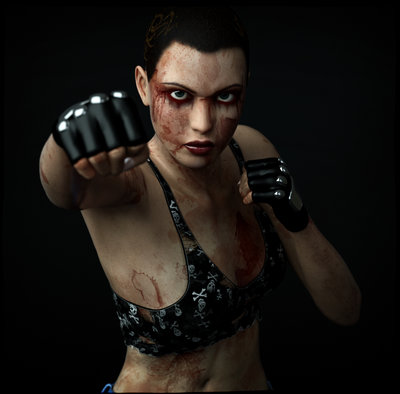 She good fighter