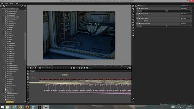 Scene Node Layout after import<br />The &quot;outside&quot; scenery is visible but blocking sunlight and casting shadows