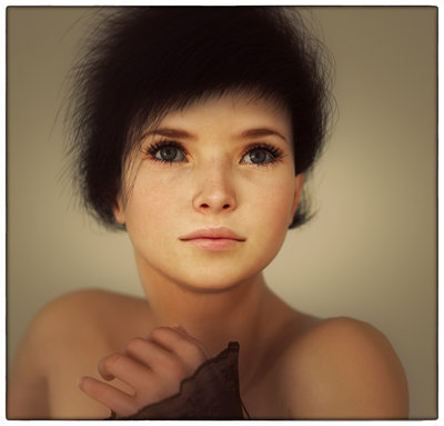 Just a face