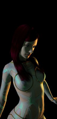 Sample three point light 1500 samples