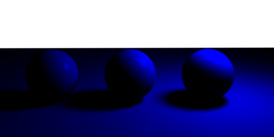Contribution of the blue emitter.