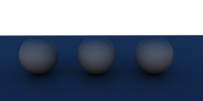 Contribution of the ambient light.