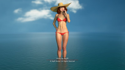 Miho - Fun in the sun.