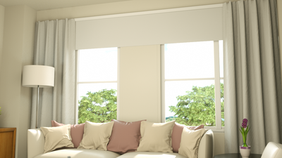Curtains with Diffuse Material