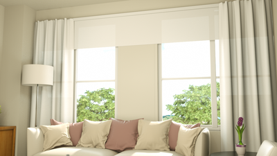 Curtains with &quot;Curtains&quot; material from LiveDB
