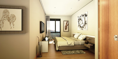 Bedroom with 18 º degree FOV