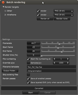 Improved batch render script