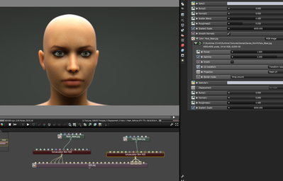 scattering on 6.000 both. subdivision level = 1.0