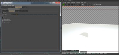 Render layer settings