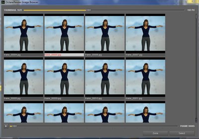 OcDs image browser and animation preview