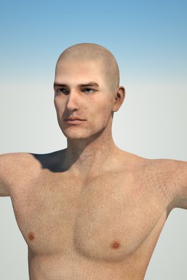 Michael 5 strange shadow traingles on the body