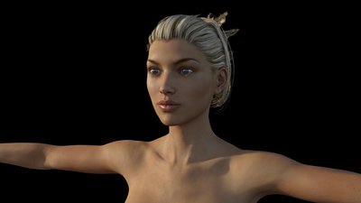 V7 Krayon Hair Iray Material, Daz Iray