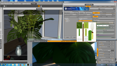 Leaves have the .jpg's square background in Octane Render