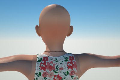 Skylar with Normal Maps