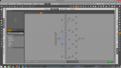 V7 Iray Head surface shader mixer layout.