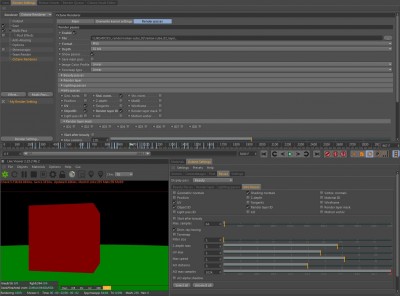 Software with settings and live viewer