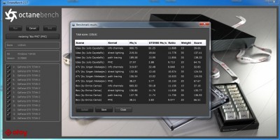 Octane Bench - 1 Titan X with 11 Titan Z