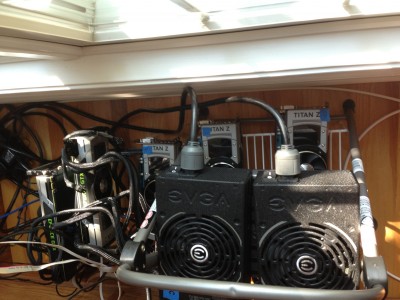 3 Titan Z on USB 3.0 Risers