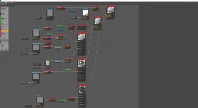 White Material Node Tree
