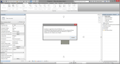 Windows with the error.
