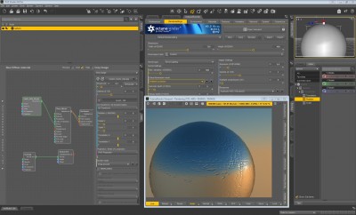 my texture in the bump channel only