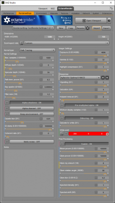 Imported Settings.