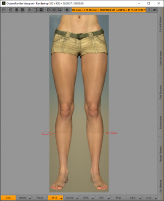 Pant with Opacity Map