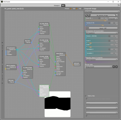 Opacity settings