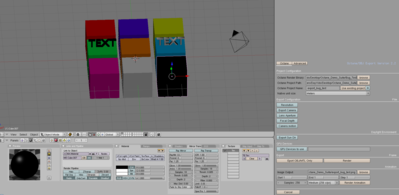 How it appears in Blender and export basic export settings in Blender -&gt; Octane Export Script.