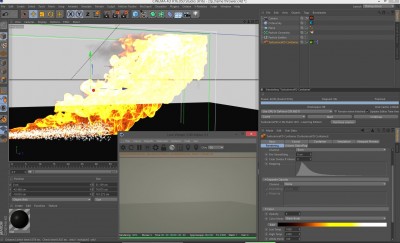 Here is a screen cap of my scene