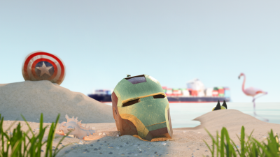 Marvel by the beach