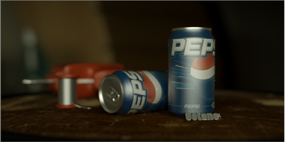Pepsi cans