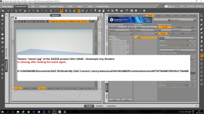 stone1 in DAZ3D file structure -missing after loading scene