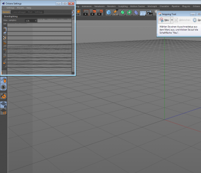 Thats what it looks like after calling Octane Settings from Octane Menu