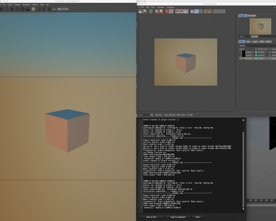 Step 3 - Render to picture viewer after scene is loaded into live viewer- Ok