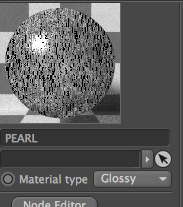 noise on material preview