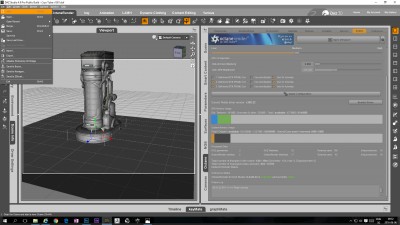 OcDS plugin window frozen after using create geometry shell command.jpg