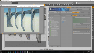 with viewport open you can observe how the geometry shell is added and then OcDS freezes