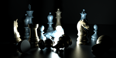 Quickie test, emissive pawn...