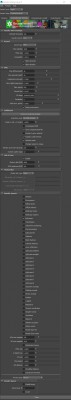 Octane Render Settings