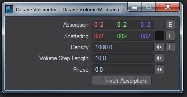 Change Density to 1000 (was 10)