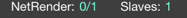 Slave present, but not in use? Slave is yellow in the Octane network settings. Yellow means... ?