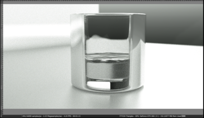 screen cap of glass rendering - great deal of improvement on glass rendering.