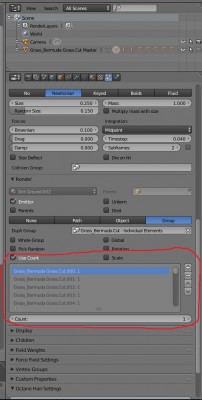 All group-particle available