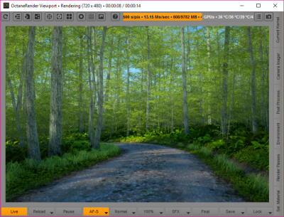 Just a sample scene loading perfectly now.