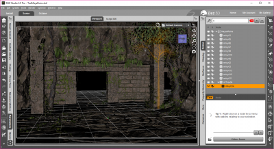 Daz Viewport - ivy hidden