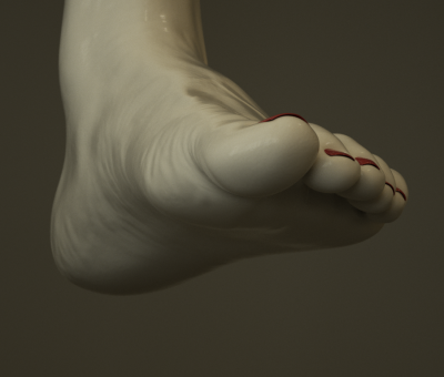 Normal map with gloss material