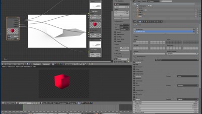 Shadow and combine pass